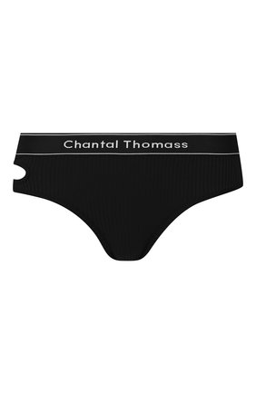 Женские трусы-стринги CHANTAL THOMASS черного цвета по цене 4330 руб., арт. T05C80 | Фото 1 Женские трусы-стринги CHANTAL THOMASS черного цвета, арт. T05C80 | Фото 1