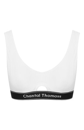 Женский бюстгальтер с мягкой чашкой CHANTAL THOMASS белого цвета по цене 7970 руб., арт. T05C10 | Фото 1 Женский бюстгальтер с мягкой чашкой CHANTAL THOMASS белого цвета, арт. T05C10 | Фото 1