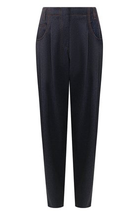 Женские джинсы GIORGIO ARMANI синего цвета по цене 84550 руб., арт. 0SHPP0AG/T00G8 | Фото 1 Женские джинсы GIORGIO ARMANI синего цвета, арт. 0SHPP0AG/T00G8 | Фото 1