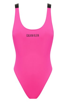 Женский слитный купальник CALVIN KLEIN малинового цвета по цене 8995 руб., арт. KW0KW00980 | Фото 1 Женский слитный купальник CALVIN KLEIN малинового цвета, арт. KW0KW00980 | Фото 1
