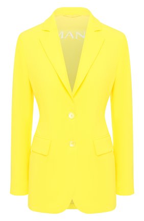 Женский жакет ERMANNO ERMANNO SCERVINO желтого цвета по цене 46750 руб., арт. 46T CP30 GIS | Фото 1 Женский жакет ERMANNO ERMANNO SCERVINO желтого цвета, арт. 46T CP30 GIS | Фото 1