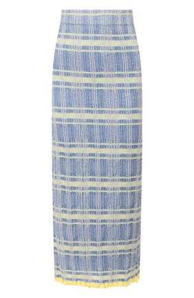 Женская юбка-миди M MISSONI голубого цвета по цене 39950 руб., арт. 2DH00130/2K005L | Фото 1 Женская юбка-миди M MISSONI голубого цвета, арт. 2DH00130/2K005L | Фото 1