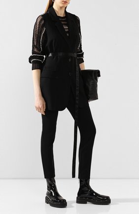 Женский шерстяной жилет ANN DEMEULEMEESTER черного цвета по цене 77050 руб., арт. 2001-1154-P-170-099 | Фото 2 Женский шерстяной жилет ANN DEMEULEMEESTER черного цвета, арт. 2001-1154-P-170-099 | Фото 2