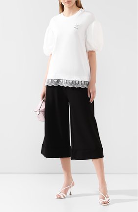 Женские кюлоты SIMONE ROCHA черного цвета по цене 36600 руб., арт. 3432/0555 | Фото 2 Женские кюлоты SIMONE ROCHA черного цвета, арт. 3432/0555 | Фото 2