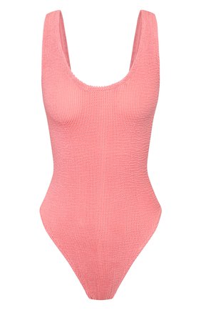 Женский слитный купальник HUNZA G розового цвета по цене 12250 руб., арт. JEANNE SWIM | Фото 1 Женский слитный купальник HUNZA G розового цвета, арт. JEANNE SWIM | Фото 1