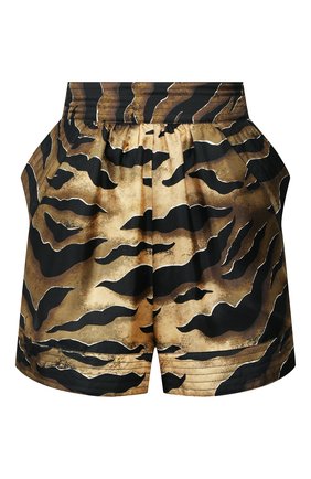 Женские шелковые шорты DSQUARED2 коричневого цвета по цене 51900 руб., арт. S72MU0360/S52758 | Фото 1 Женские шелковые шорты DSQUARED2 коричневого цвета, арт. S72MU0360/S52758 | Фото 1