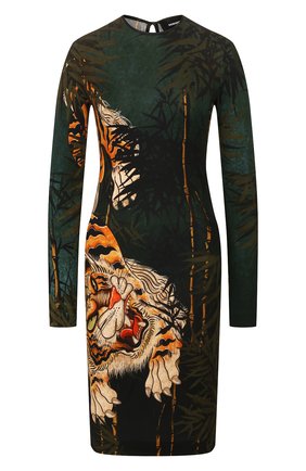 Женское платье из вискозы DSQUARED2 разноцветного цвета по цене 54050 руб., арт. S72CV0103/S23666 | Фото 1 Женское платье из вискозы DSQUARED2 разноцветного цвета, арт. S72CV0103/S23666 | Фото 1