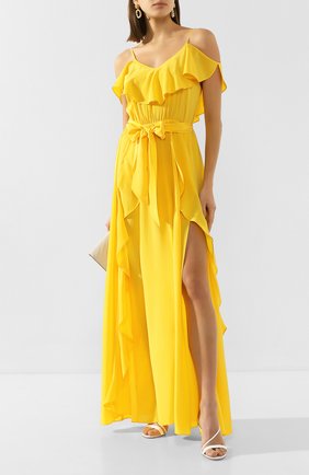 Женское шелковое платье LAZUL желтого цвета по цене 49950 руб., арт. AYDA DRESS/DAIQUIRI | Фото 2 Женское шелковое платье LAZUL желтого цвета, арт. AYDA DRESS/DAIQUIRI | Фото 2