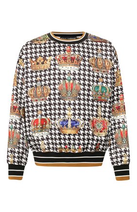 Мужской свитшот DOLCE & GABBANA светло-коричневого цвета по цене 61500 руб., арт. G9QF3T/HSMI0 | Фото 1 Мужской свитшот DOLCE & GABBANA светло-коричневого цвета, арт. G9QF3T/HSMI0 | Фото 1