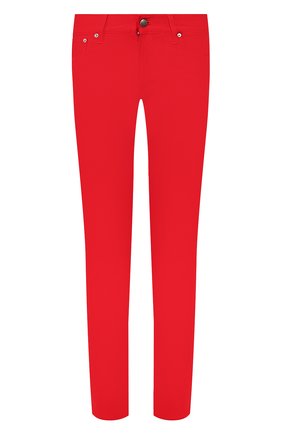 Мужские джинсы RALPH LAUREN красного цвета, арт. 790563748 | Фото 1 (Материал внешний: Хлопок, Деним; Длина (брюки, джинсы): Стандартные; Силуэт М (брюки): Прямые; Кросс-КТ: Деним)