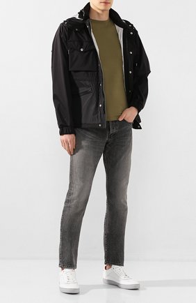 Мужская куртка sienne MONCLER черного цвета по цене 83400 руб., арт. F1-091-1B717-00-539HW | Фото 2 Мужская куртка sienne MONCLER черного цвета, арт. F1-091-1B717-00-539HW | Фото 2