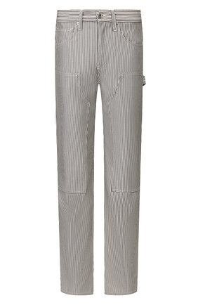 Мужской брюки HELMUT LANG черно-белого цвета по цене 38750 руб., арт. K02DM203 | Фото 1 Мужской брюки HELMUT LANG черно-белого цвета, арт. K02DM203 | Фото 1