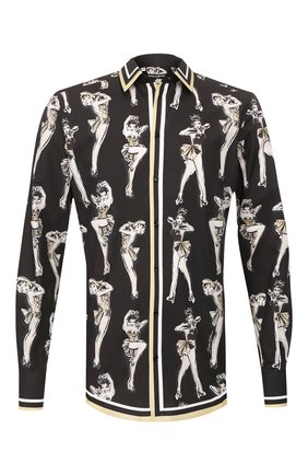 Мужская хлопковая рубашка DOLCE & GABBANA разноцветного цвета по цене 77950 руб., арт. G5EJ0T/HP539 | Фото 1 Мужская хлопковая рубашка DOLCE & GABBANA разноцветного цвета, арт. G5EJ0T/HP539 | Фото 1
