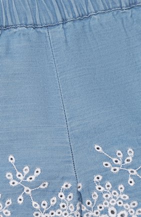 Детские хлопковые шорты TARTINE ET CHOCOLAT синего цвета, арт. TQ26061/1M-1A | Фото 3 (Материал внешний: Хлопок)