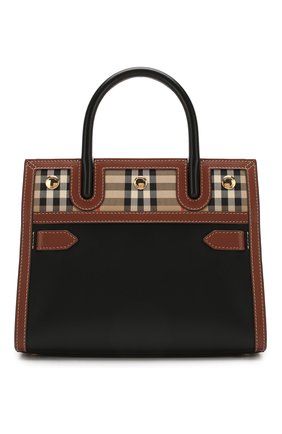 Женская сумка title BURBERRY черного цвета по цене 109000 руб., арт. 8025266 | Фото 1 Женская сумка title BURBERRY черного цвета, арт. 8025266 | Фото 1