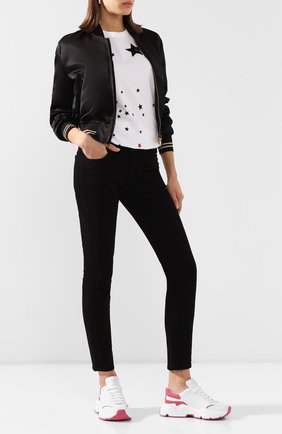 Женские кожаные кроссовки daymaster DOLCE & GABBANA красного цвета по цене 45600 руб., арт. CK1791/AX589 | Фото 2 Женские кожаные кроссовки daymaster DOLCE & GABBANA красного цвета, арт. CK1791/AX589 | Фото 2