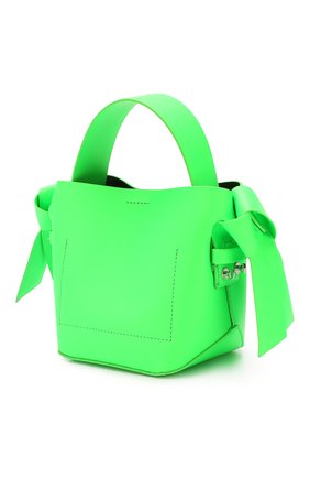 Женская сумка musubi micro ACNE STUDIOS зеленого цвета по цене 52000 руб., арт. A10033/W | Фото 3 Женская сумка musubi micro ACNE STUDIOS зеленого цвета, арт. A10033/W | Фото 3