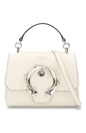 Женская сумка madeline JIMMY CHOO белого цвета по цене 0 руб., арт. MADELINE T0PHANDLE/S/YTL | Фото 6 Женская сумка madeline JIMMY CHOO белого цвета, арт. MADELINE T0PHANDLE/S/YTL | Фото 6 (Сумки-технические: Сумки через плечо, Сумки top-handle; Материал: Натуральная кожа; Размер: mini; Ремень/цепочка: На ремешке)