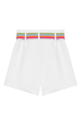 Детские шорты INDEE белого цвета по цене 7730 руб., арт. GLENN/WHITE/12A-18A | Фото 2 Детские шорты INDEE белого цвета, арт. GLENN/WHITE/12A-18A | Фото 2