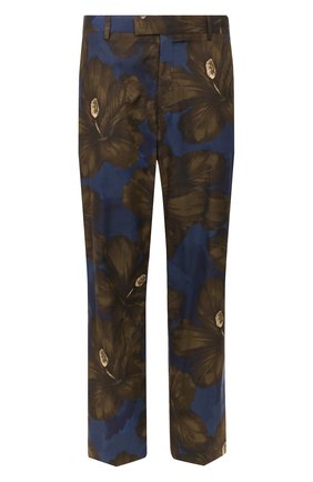 Мужские хлопковые брюки DRIES VAN NOTEN хаки цвета по цене 52050 руб., арт. 201-20920-9003 | Фото 1 Мужские хлопковые брюки DRIES VAN NOTEN хаки цвета, арт. 201-20920-9003 | Фото 1 (Длина (брюки, джинсы): Стандартные; Материал внешний: Хлопок; Случай: Повседневный; Стили: Бохо)