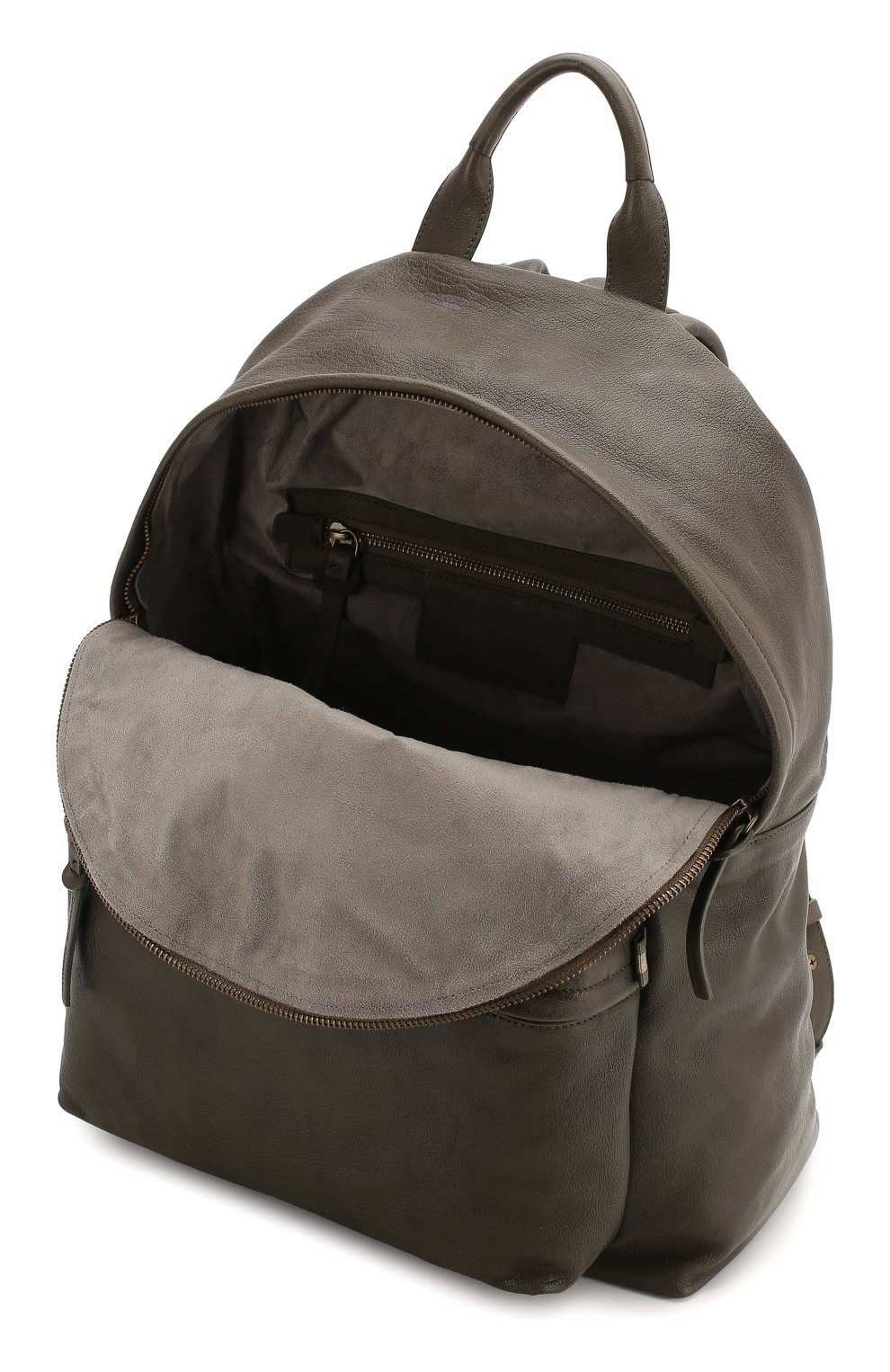 Мужской кожаный рюкзак OFFICINE CREATIVE темно-зеленого цвета по цене 49950 руб., арт. 0C PACK/IGNIS | Фото 4 Мужской кожаный рюкзак OFFICINE CREATIVE темно-зеленого цвета, арт. 0C PACK/IGNIS | Фото 4 (Материал: Натуральная кожа)