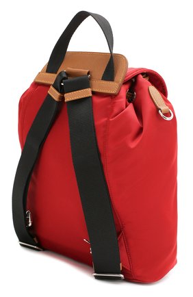 Женский рюкзак PRADA красного цвета по цене 84000 руб., арт. IBZ064-V44-F0LLS-OOO | Фото 2 Женский рюкзак PRADA красного цвета, арт. IBZ064-V44-F0LLS-OOO | Фото 2