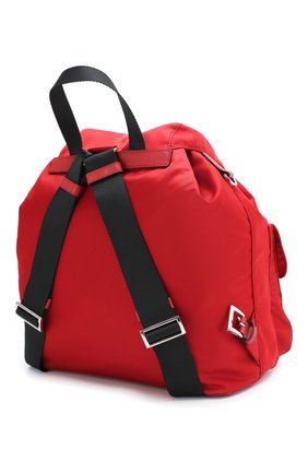 Женский рюкзак PRADA красного цвета по цене 88500 руб., арт. IBZ811-V44-F0XDG-OTO | Фото 2 Женский рюкзак PRADA красного цвета, арт. IBZ811-V44-F0XDG-OTO | Фото 2