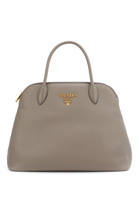 Женская сумка PRADA серого цвета по цене 150000 руб., арт. IBA265-2BBE-F0572-OOO | Фото 1 Женская сумка PRADA серого цвета, арт. IBA265-2BBE-F0572-OOO | Фото 1
