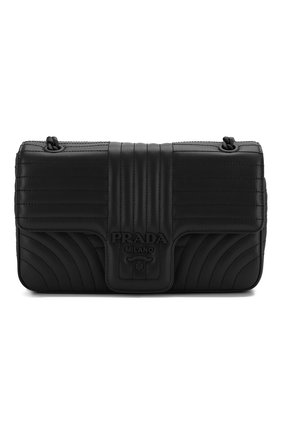 Женская сумка PRADA черного цвета по цене 170000 руб., арт. 1BD108-WD91-F0ES9-AOI | Фото 1 Женская сумка PRADA черного цвета, арт. 1BD108-WD91-F0ES9-AOI | Фото 1