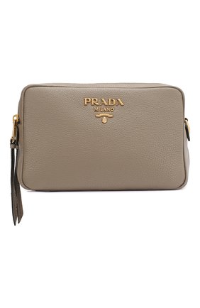 Женская сумка PRADA серого цвета по цене 115000 руб., арт. IBH082-2BBE-F0572-NOM | Фото 1 Женская сумка PRADA серого цвета, арт. IBH082-2BBE-F0572-NOM | Фото 1