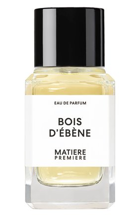 Парфюмерная вода bois d'ebène (100ml) MATIERE PREMIERE бесцветного цвета по цене 22500 руб., арт. 3770007317216 | Фото 1 Парфюмерная вода bois d'ebène (100ml) MATIERE PREMIERE бесцветного цвета, арт. 3770007317216 | Фото 1 (Косметика кросс-кт: Парфюмерия У; Ограничения доставки: flammable)