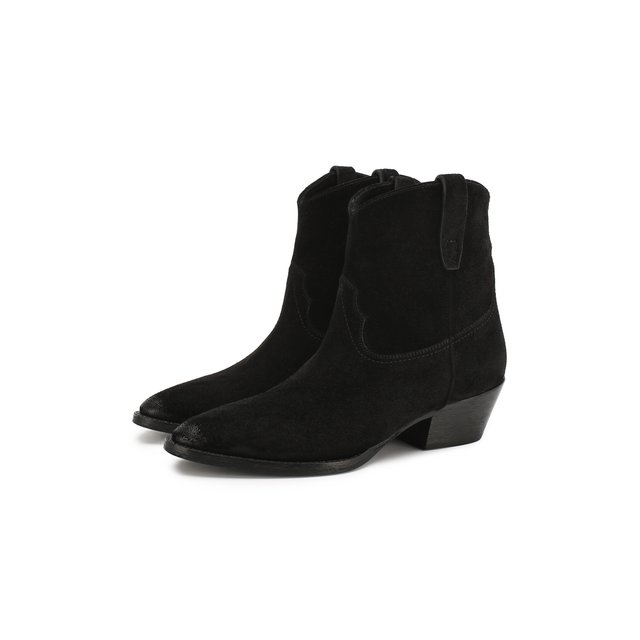 Замшевые ботинки West Yves Saint Laurent 10991746