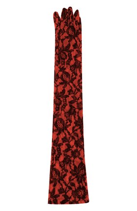 Женские перчатки DRIES VAN NOTEN красного цвета по цене 21850 руб., арт. 201-10101-782 | Фото 1 Женские перчатки DRIES VAN NOTEN красного цвета, арт. 201-10101-782 | Фото 1