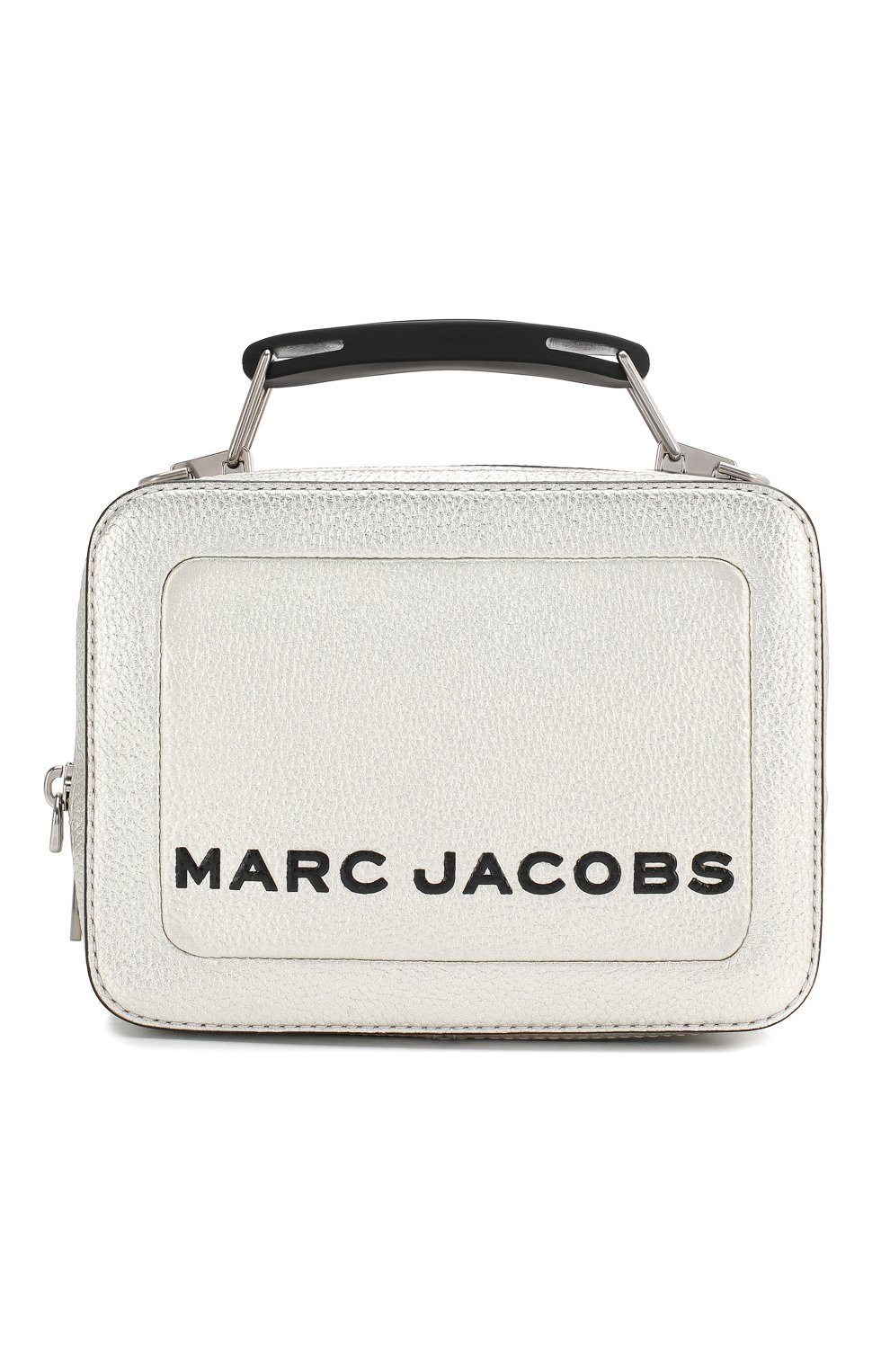 Женская сумка the box 20 MARC JACOBS (THE) серебряного цвета, арт. M0016183 | Фото 1