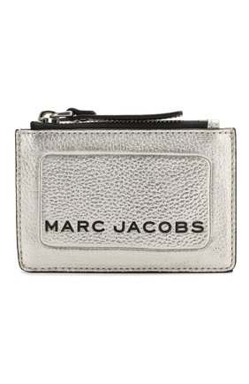 Женский кожаный футляр для кредитных карт MARC JACOBS (THE) серебряного цвета по цене 10600 руб., арт. M0016188 | Фото 1 Женский кожаный футляр для кредитных карт MARC JACOBS (THE) серебряного цвета, арт. M0016188 | Фото 1