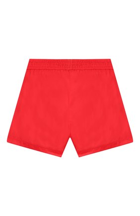 Детские плавки-шорты MOSCHINO KID красного цвета по цене 4970 руб., арт. HNL010/LKA02/4A-8A | Фото 2 Детские плавки-шорты MOSCHINO KID красного цвета, арт. HNL010/LKA02/4A-8A | Фото 2