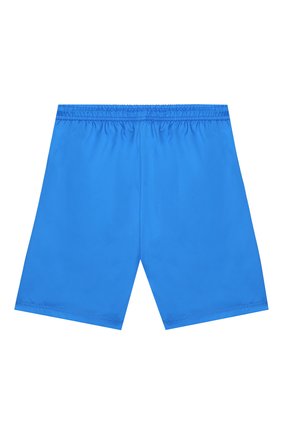 Детские плавки-шорты MOSCHINO KID синего цвета по цене 7175 руб., арт. HUL011/LKA02/10A-14A | Фото 2 Детские плавки-шорты MOSCHINO KID синего цвета, арт. HUL011/LKA02/10A-14A | Фото 2