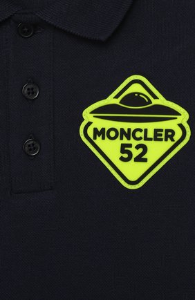 Детский комплект из поло и шорт MONCLER синего цвета по цене 11650 руб., арт. F1-951-8M717-20-8496F | Фото 6 Детский комплект из поло и шорт MONCLER синего цвета, арт. F1-951-8M717-20-8496F | Фото 6
