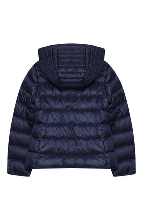 Детского пуховая куртка MONCLER темно-синего цвета по цене 29950 руб., арт. F1-954-1A131-10-53048/8-10A | Фото 2 Детского пуховая куртка MONCLER темно-синего цвета, арт. F1-954-1A131-10-53048/8-10A | Фото 2