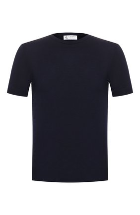 Мужской хлопковый джемпер IL BORGO CASHMERE темно-синего цвета по цене 26350 руб., арт. 55-854G0 | Фото 1 Мужской хлопковый джемпер IL BORGO CASHMERE темно-синего цвета, арт. 55-854G0 | Фото 1