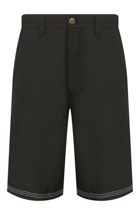 Мужские шорты из смеси вискозы и льна GIORGIO ARMANI хаки цвета по цене 96450 руб., арт. 0SGPB00B/T00RJ | Фото 1 Мужские шорты из смеси вискозы и льна GIORGIO ARMANI хаки цвета, арт. 0SGPB00B/T00RJ | Фото 1 (Материал внешний: Лен, Вискоза; Длина Шорты М: До колена; Принт: Без принта; Мужское Кросс-КТ: Шорты-одежда; Стили: Кэжуэл; Случай: Формальный)