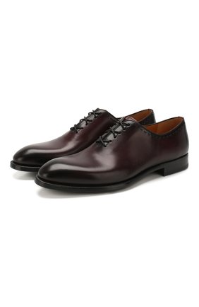 Мужские кожаные оксфорды MAGNANNI бордового цвета по цене 23700 руб., арт. 22731/WIND | Фото 1 Мужские кожаные оксфорды MAGNANNI бордового цвета, арт. 22731/WIND | Фото 1