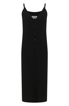Женское платье-миди MAISON MARGIELA черного цвета по цене 58850 руб., арт. S51CU0185/S52619 | Фото 1 Женское платье-миди MAISON MARGIELA черного цвета, арт. S51CU0185/S52619 | Фото 1