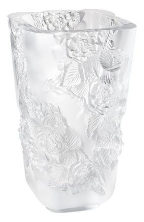 Ваза pivoines big LALIQUE прозрачного цвета по цене 822500 руб., арт. 10708400 | Фото 1 Ваза pivoines big LALIQUE прозрачного цвета, арт. 10708400 | Фото 1 (Ограничения доставки: fragile-2)
