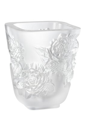 Ваза pivoines small LALIQUE прозрачного цвета по цене 134000 руб., арт. 10708500 | Фото 1 Ваза pivoines small LALIQUE прозрачного цвета, арт. 10708500 | Фото 1 (Ограничения доставки: fragile-2)
