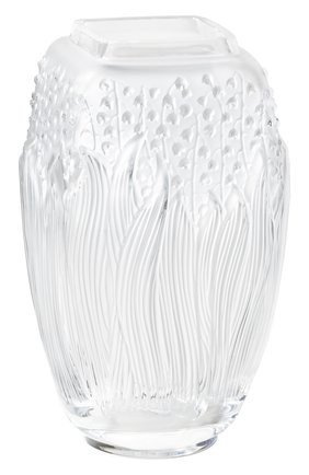 Ваза muguet LALIQUE прозрачного цвета по цене 435500 руб., арт. 10709000 | Фото 1 Ваза muguet LALIQUE прозрачного цвета, арт. 10709000 | Фото 1 (Ограничения доставки: fragile-2)