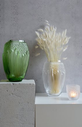 Ваза muguet LALIQUE прозрачного цвета по цене 435500 руб., арт. 10709000 | Фото 2 Ваза muguet LALIQUE прозрачного цвета, арт. 10709000 | Фото 2 (Ограничения доставки: fragile-2)