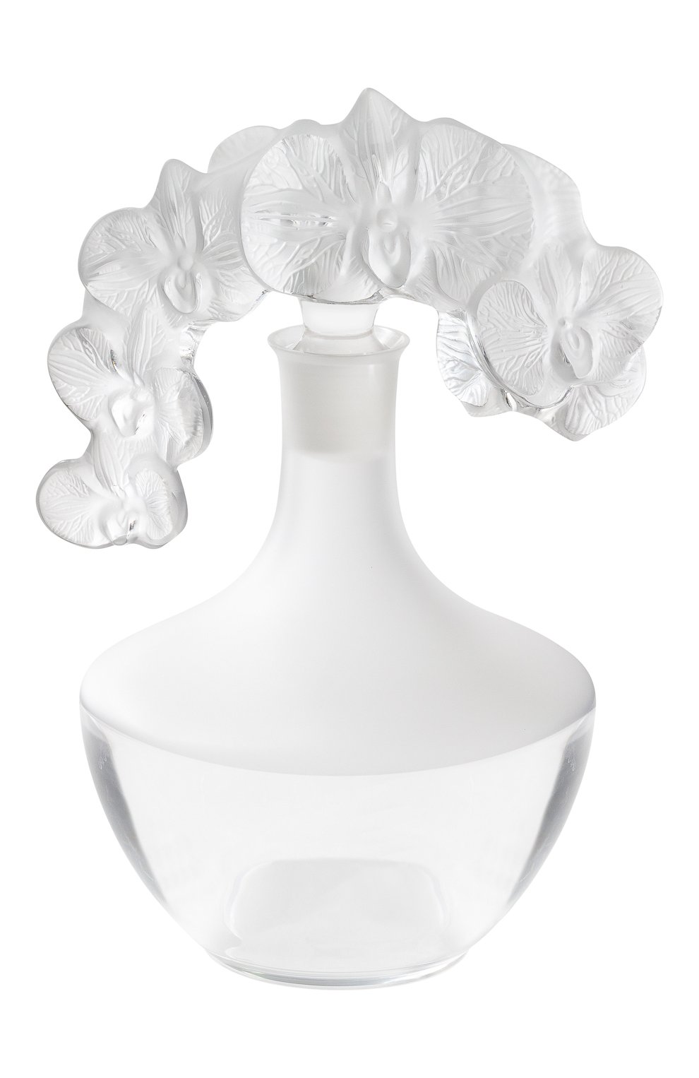 Графин orchid LALIQUE прозрачного цвета, арт. 10709400 | Фото 1 (Интерьер: Интерьер; Ограничения доставки: fragile-2)