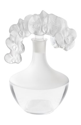 Графин orchid LALIQUE прозрачного цвета по цене 382500 руб., арт. 10709400 | Фото 1 Графин orchid LALIQUE прозрачного цвета, арт. 10709400 | Фото 1 (Интерьер: Интерьер; Ограничения доставки: fragile-2)