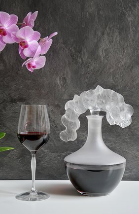 Графин orchid LALIQUE прозрачного цвета по цене 382500 руб., арт. 10709400 | Фото 2 Графин orchid LALIQUE прозрачного цвета, арт. 10709400 | Фото 2 (Интерьер: Интерьер; Ограничения доставки: fragile-2)